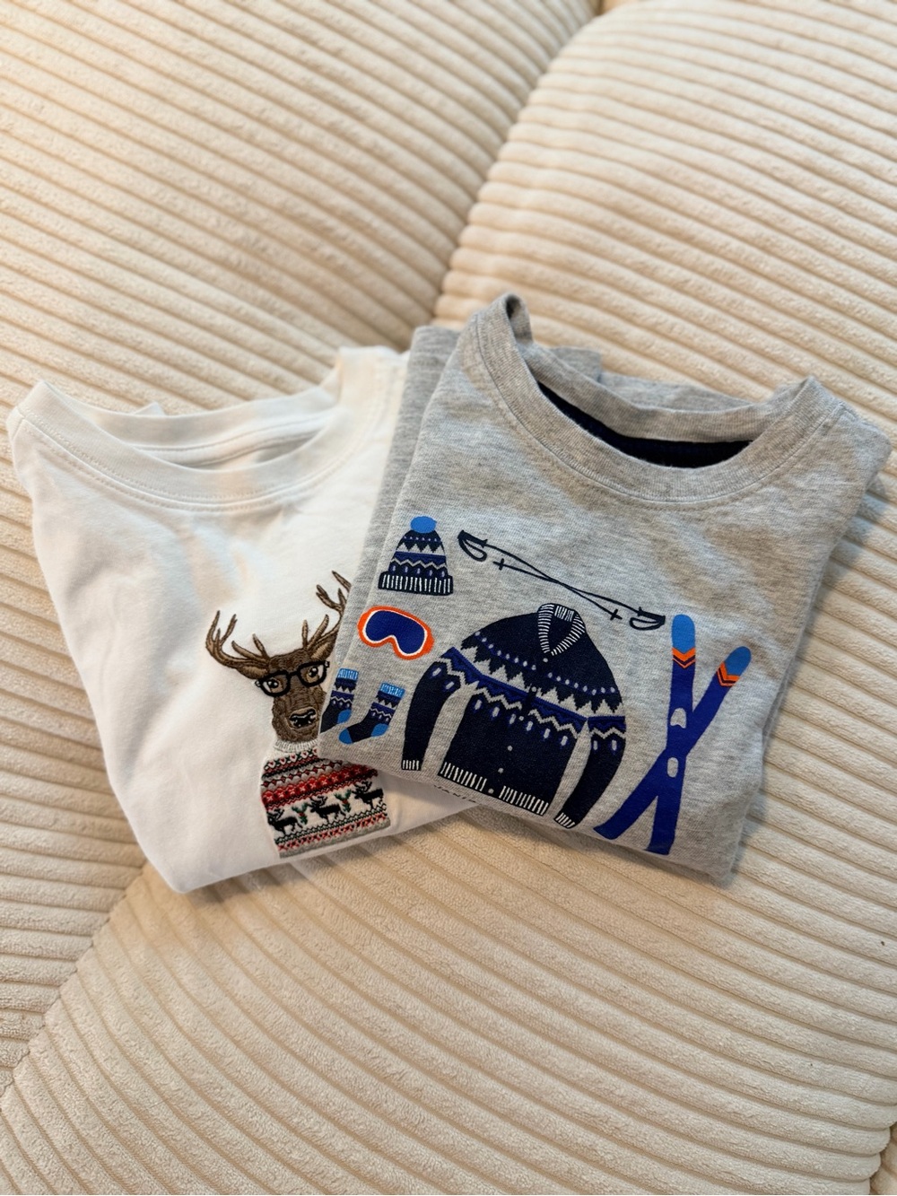 Janie and Jack Boys' (3) Crewneck Shirts